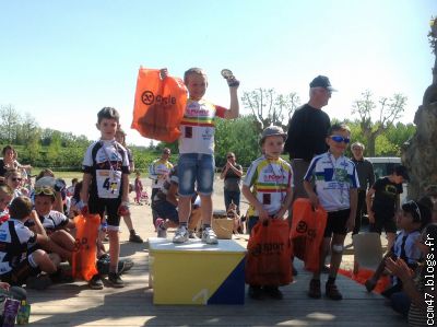 Podium des Poussins 1