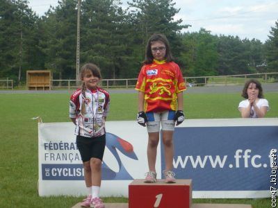 Mélanie, championne de Lot et Garonne chez les poussines filles