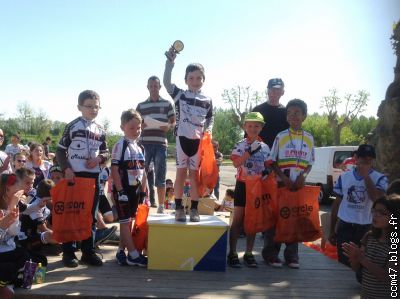 Podium des poussins 2